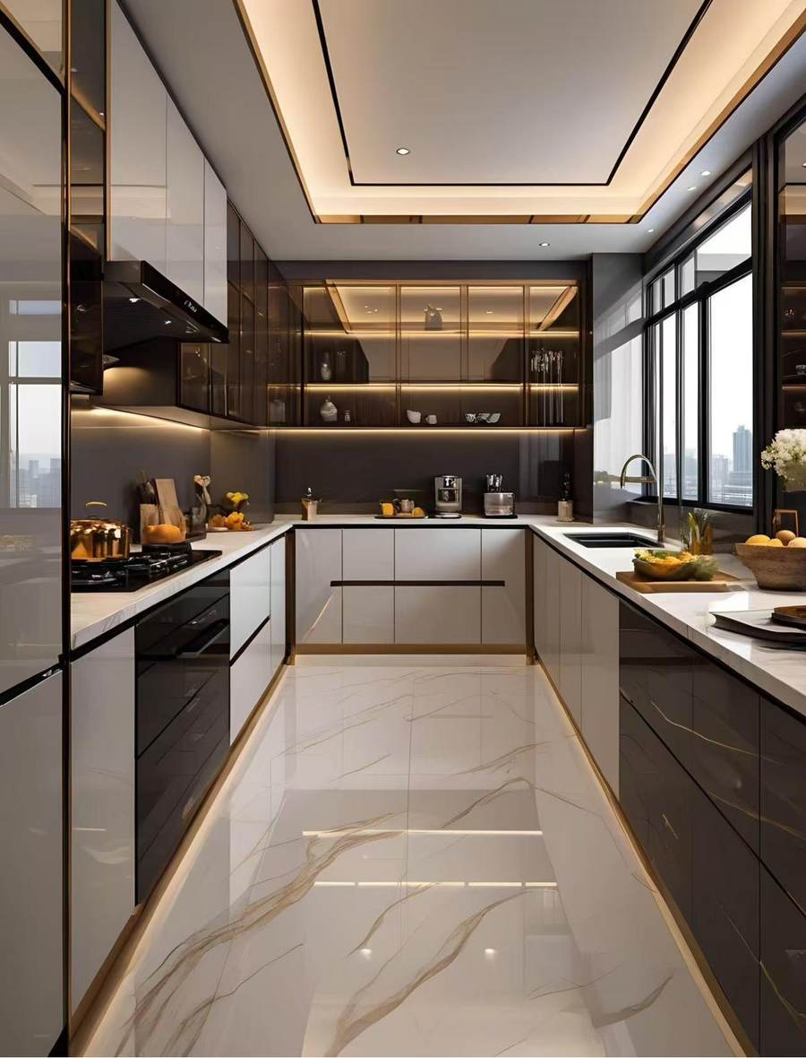 Completed kitchen fit-out by SIDO Enterprise Corp.
