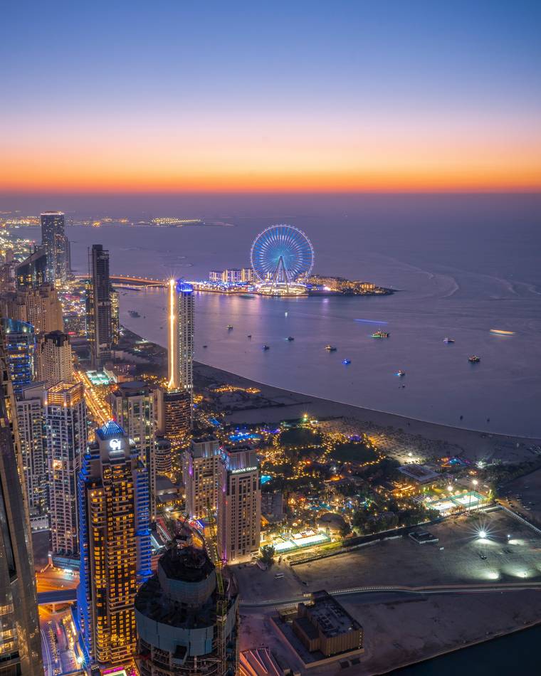 Ain Dubai, JBR & Bluewaters